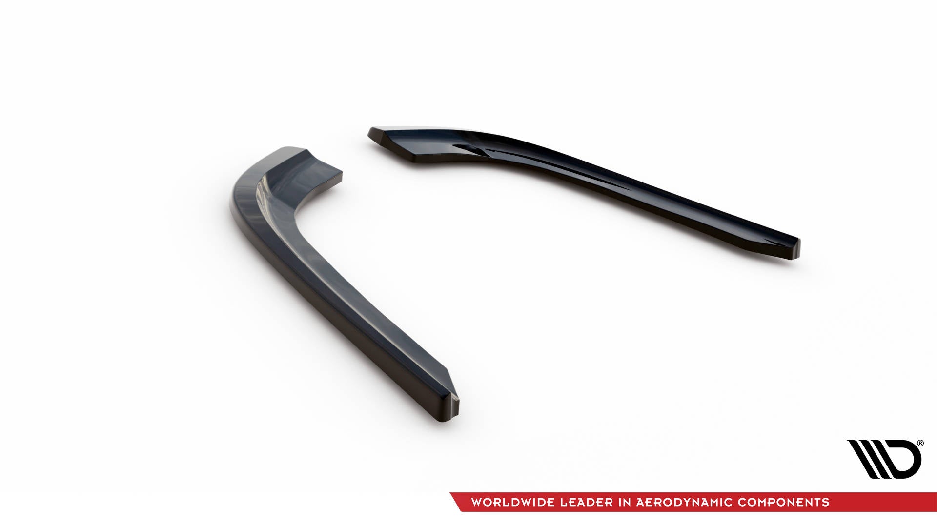 Heck Ansatz Flaps Diffusor für BMW 3er GT F34 schwarz matt