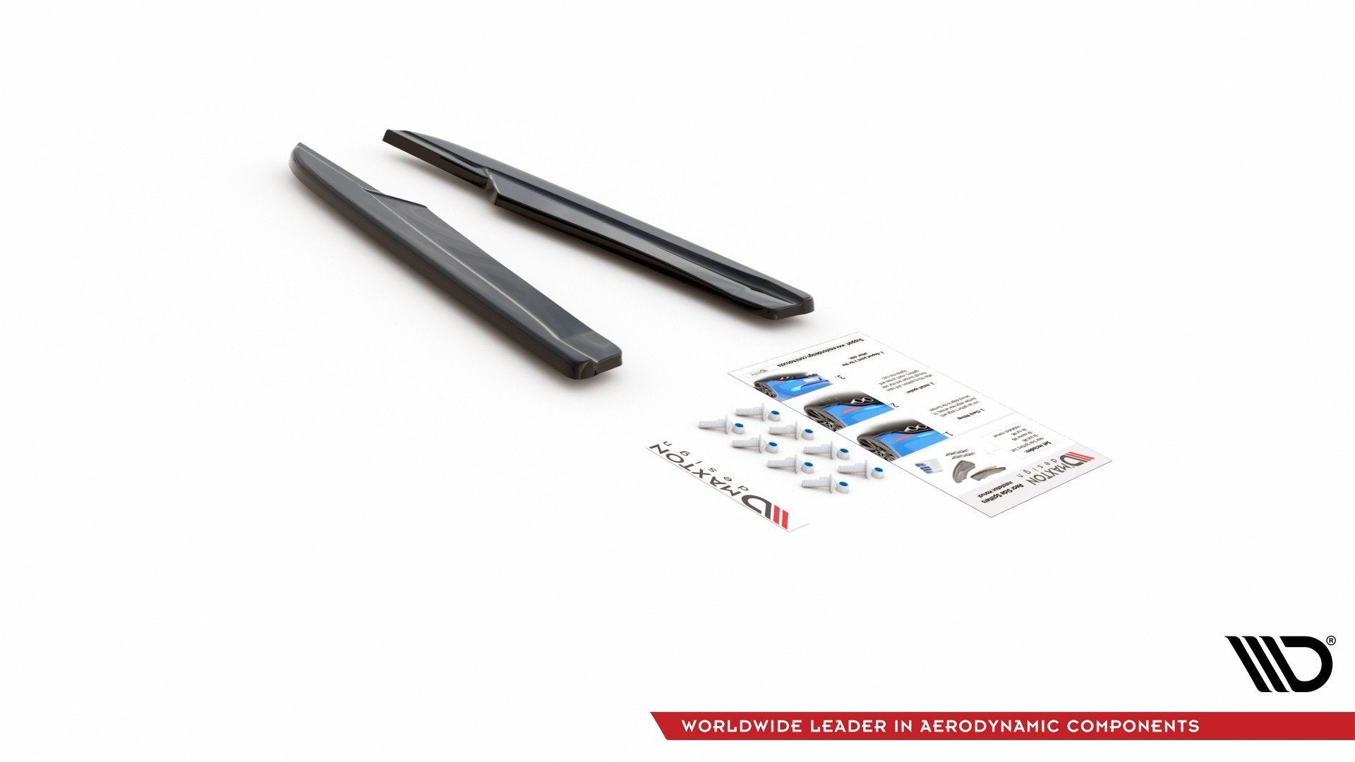 Heck Ansatz Flaps Diffusor V.2 für Skoda Octavia RS Mk3/Mk3 FL Hatchback/Kombi  Carbon Look