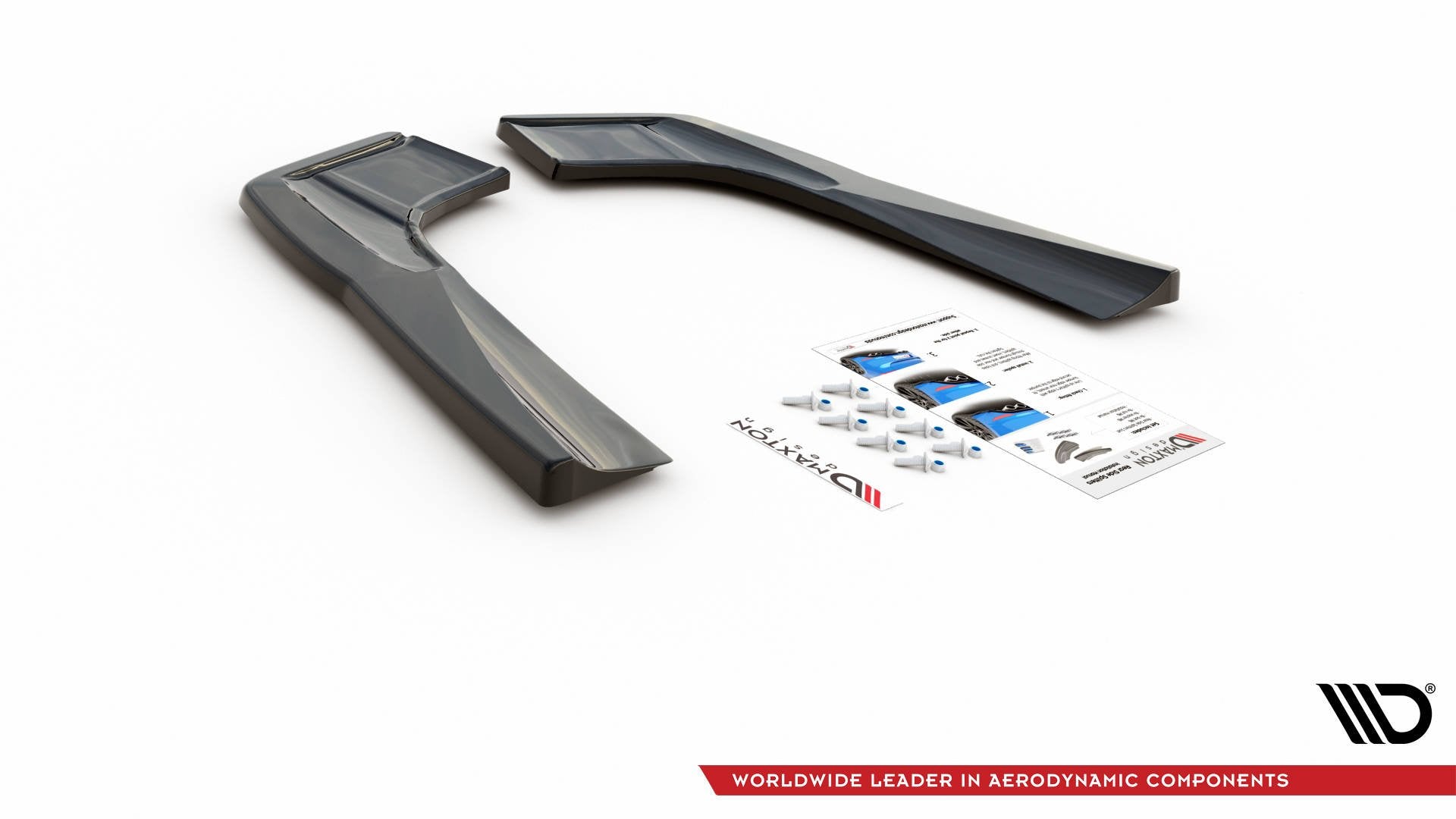 Heck Ansatz Flaps Diffusor für Mercedes-AMG CLA 35 Aero / 45 Aero C118 schwarz matt