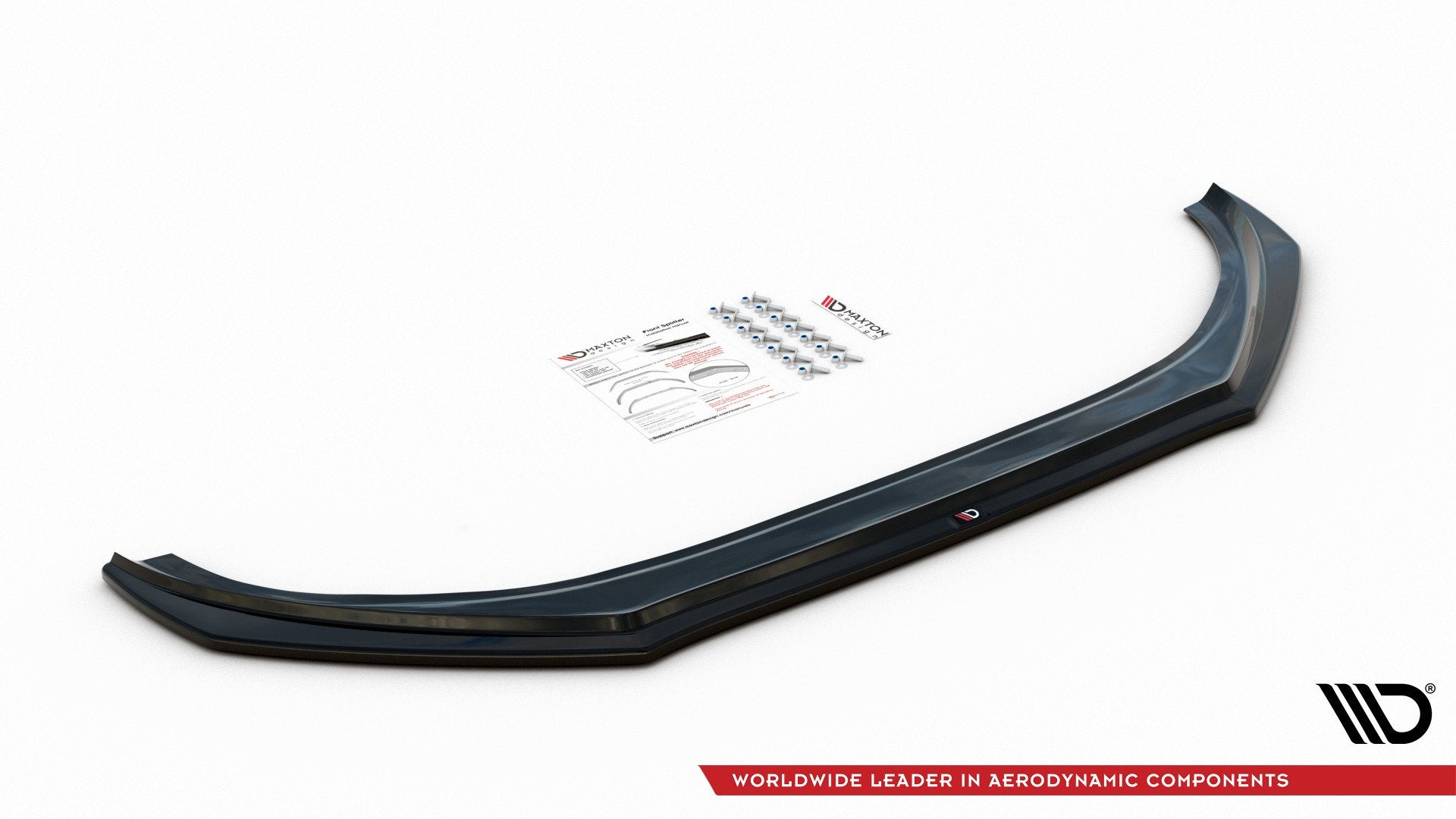 Front Ansatz für Volvo V40 Carbon Look