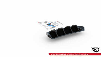 Diffusor Heck Ansatz für Seat Ibiza FR/ Standard Mk5 schwarz matt