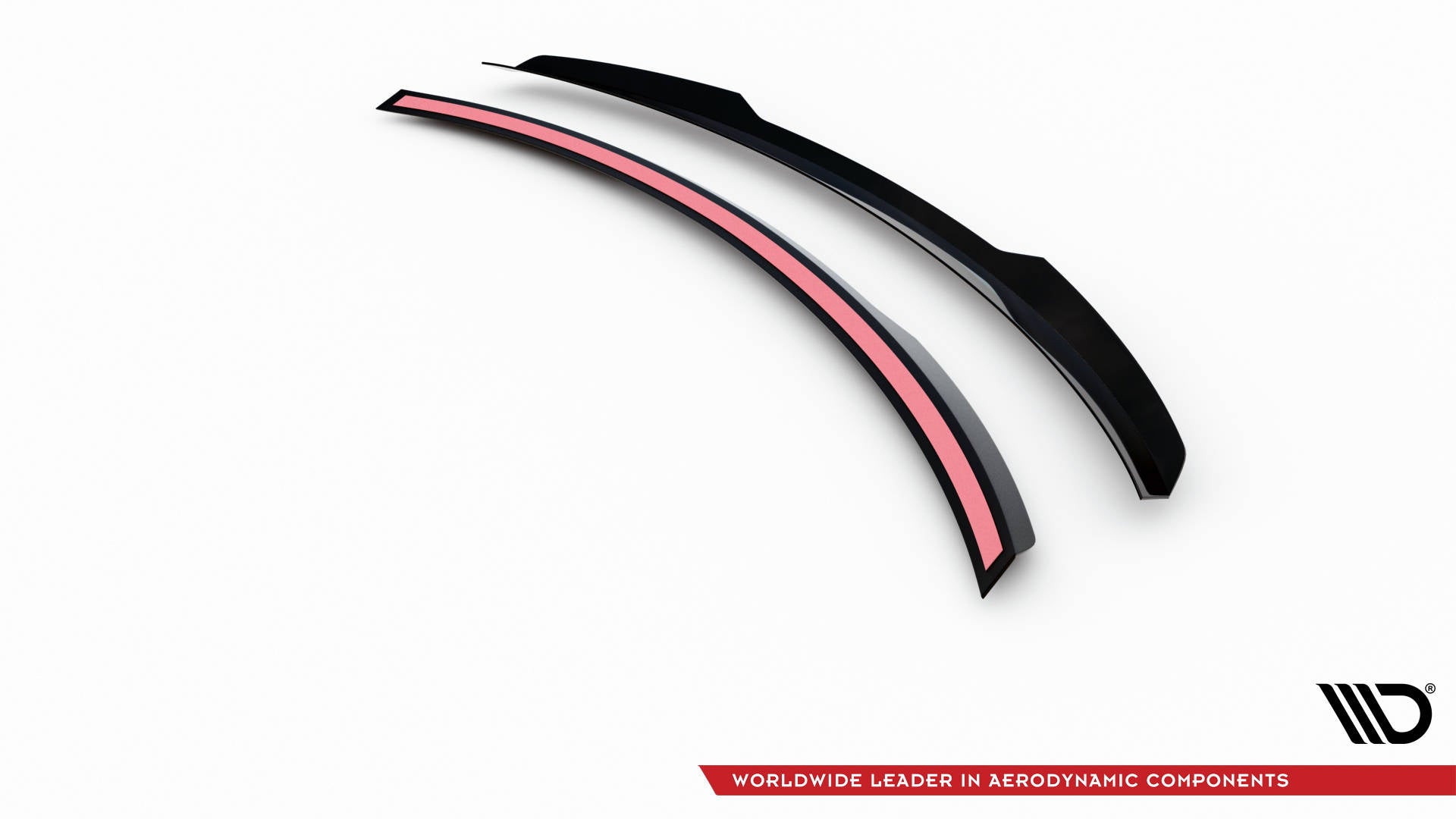 Spoiler CAP für Mercedes-Benz E Limousine AMG-Line W213 Facelift schwarz Hochglanz