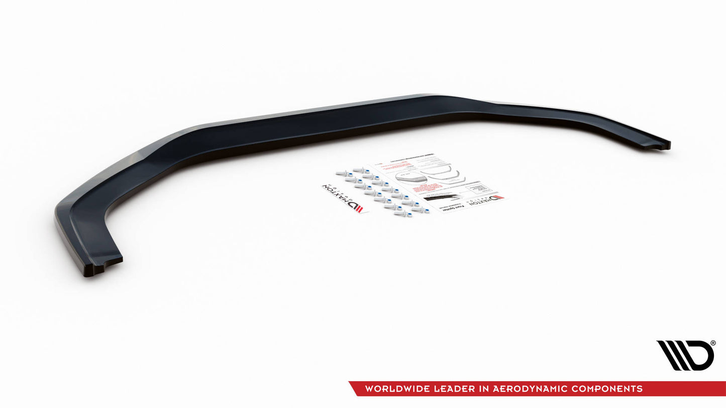 Front Ansatz V.1 für Honda Civic Mk9 schwarz matt