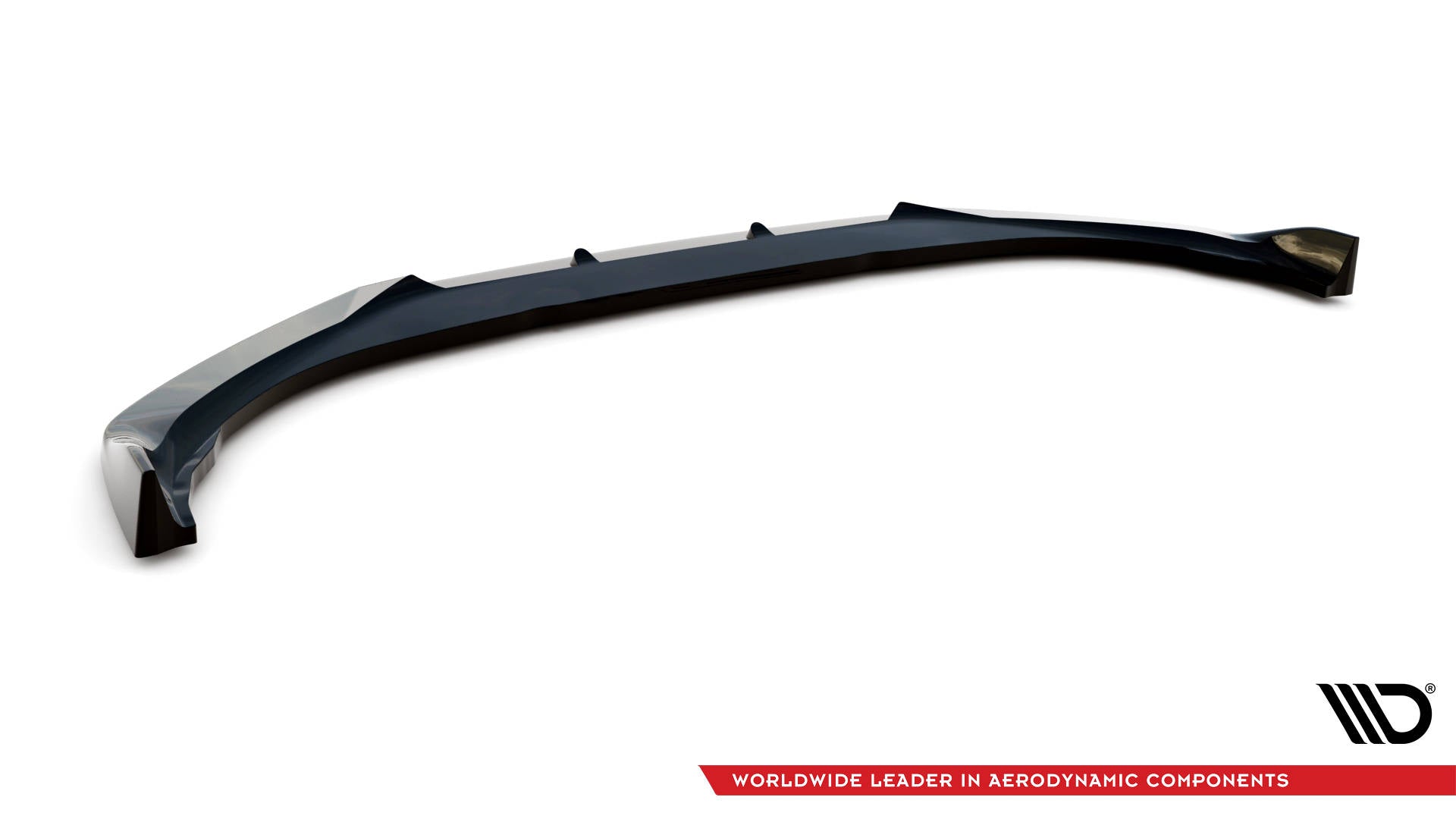 Front Ansatz V.1 für Ford Mustang Mach-E Mk1 schwarz Hochglanz