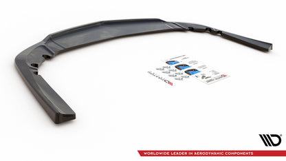 Mittlerer Diffusor Heck Ansatz für Opel Insignia Mk. 1 OPC Facelift Carbon Look