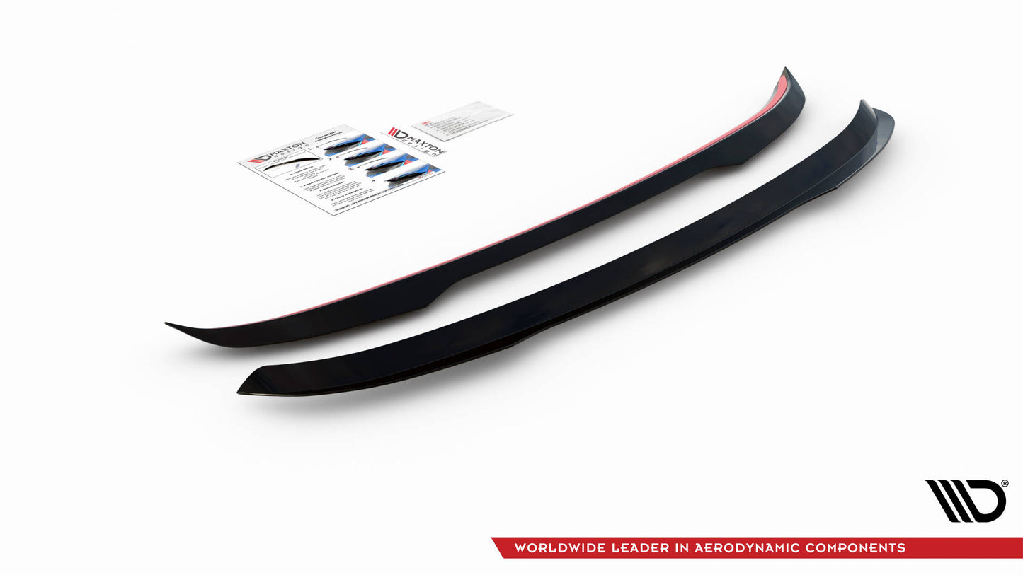 Spoiler CAP für BMW X5 M F15 schwarz matt