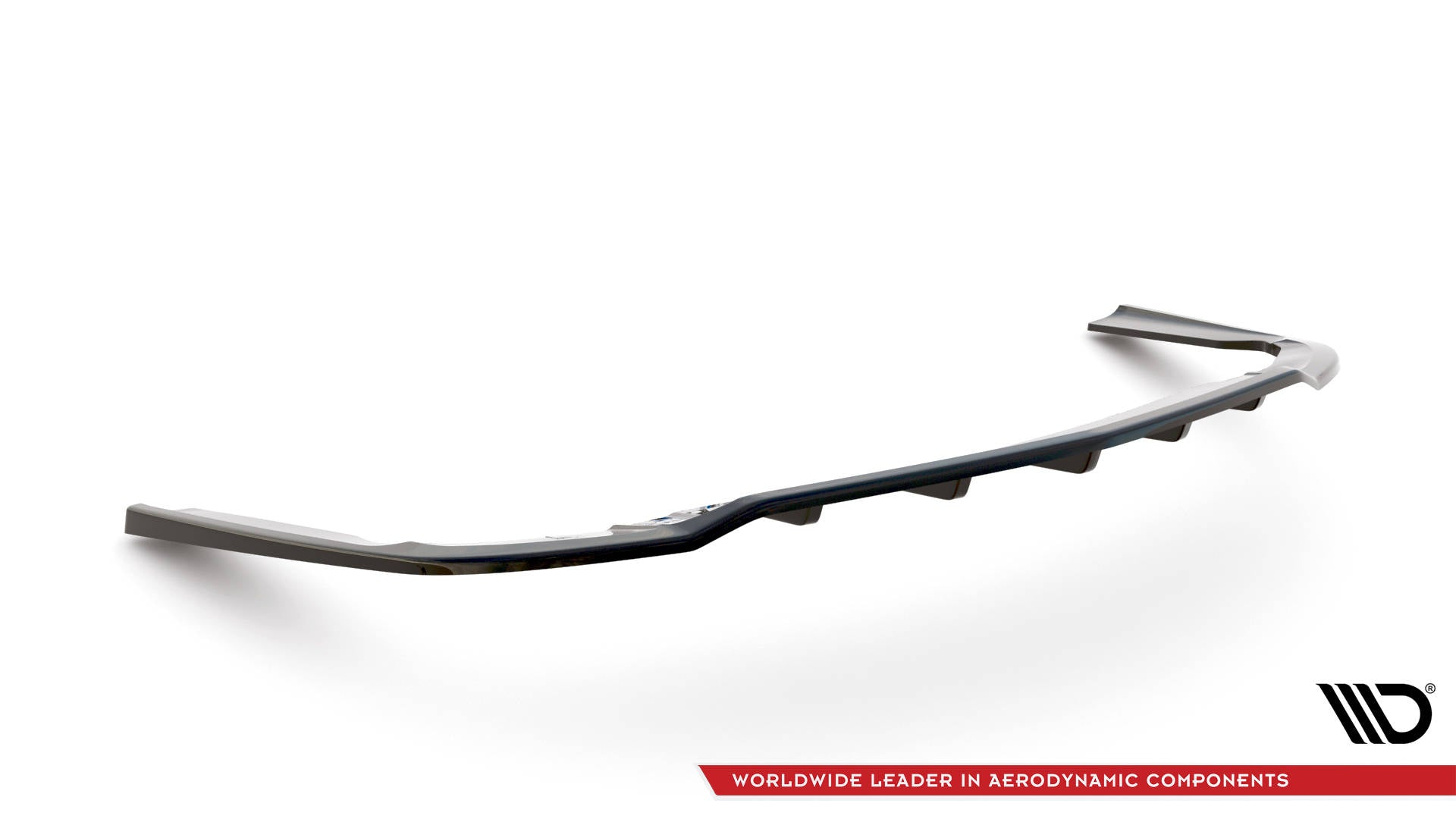 Mittlerer Diffusor Heck Ansatz DTM Look für Opel Insignia OPC Mk1 schwarz matt