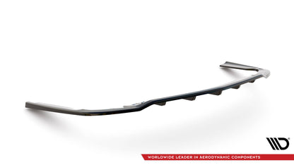 Mittlerer Diffusor Heck Ansatz DTM Look für Opel Insignia OPC Mk1 schwarz matt