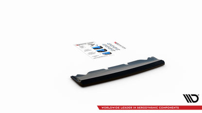 Mittlerer Diffusor Heck Ansatz für Dodge Challenger SRT Hellcat Mk3 schwarz Hochglanz