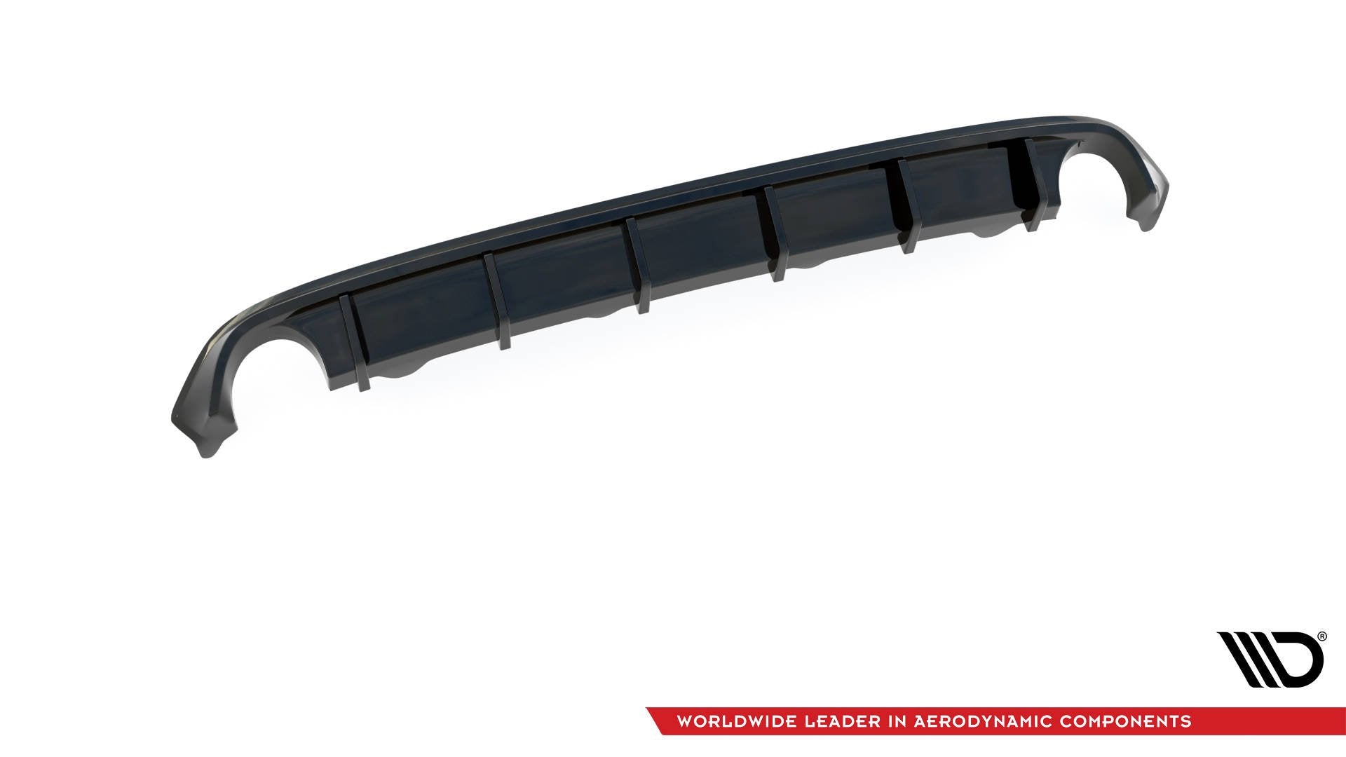 Diffusor Heck Ansatz für BMW 3er G20 / G21 schwarz matt