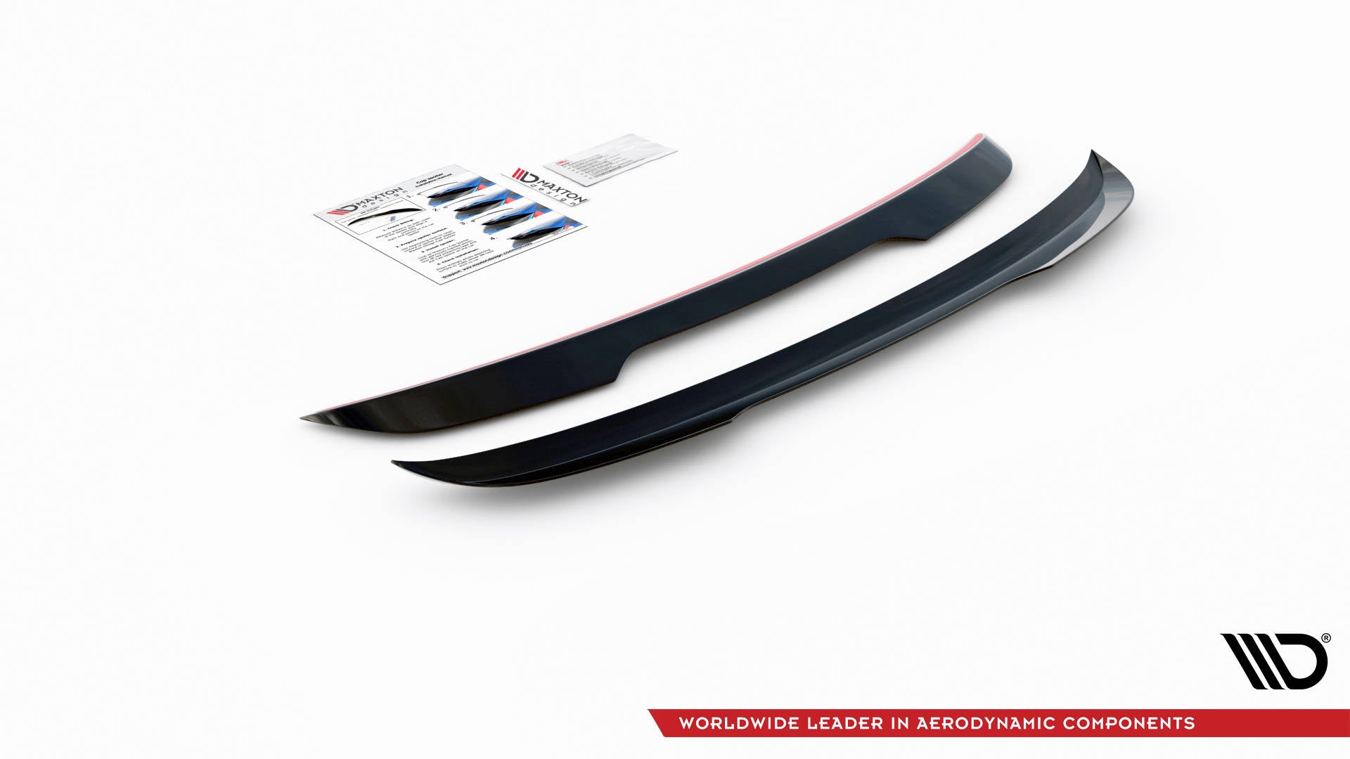 Spoiler CAP für Bentley Continental GT V8 S Mk2 schwarz matt