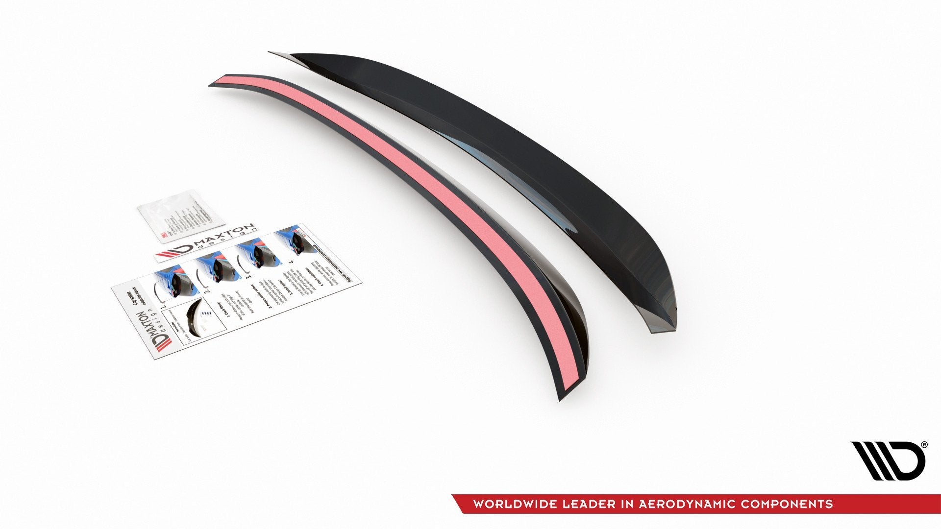 Spoiler CAP für Ford Mondeo Liftback Mk5 Facelift Carbon Look