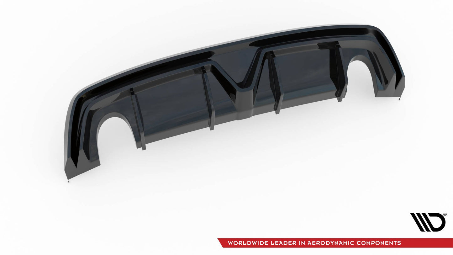 Diffusor Heck Ansatz für Alfa Romeo Giulietta Facelift (Auspuff On Beiden Seiten Version)