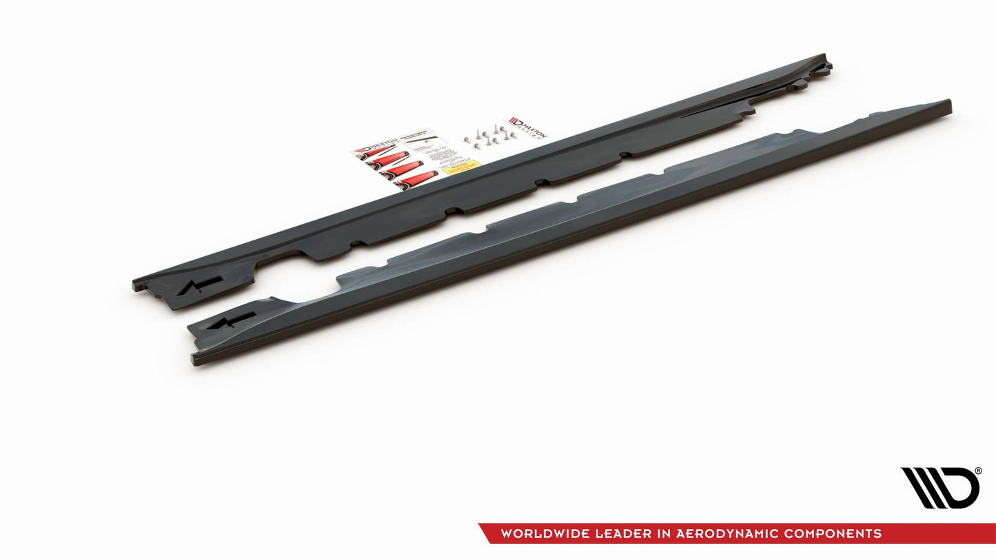 Seitenschweller Ansatz für Mini Cooper / One R50 Carbon Look
