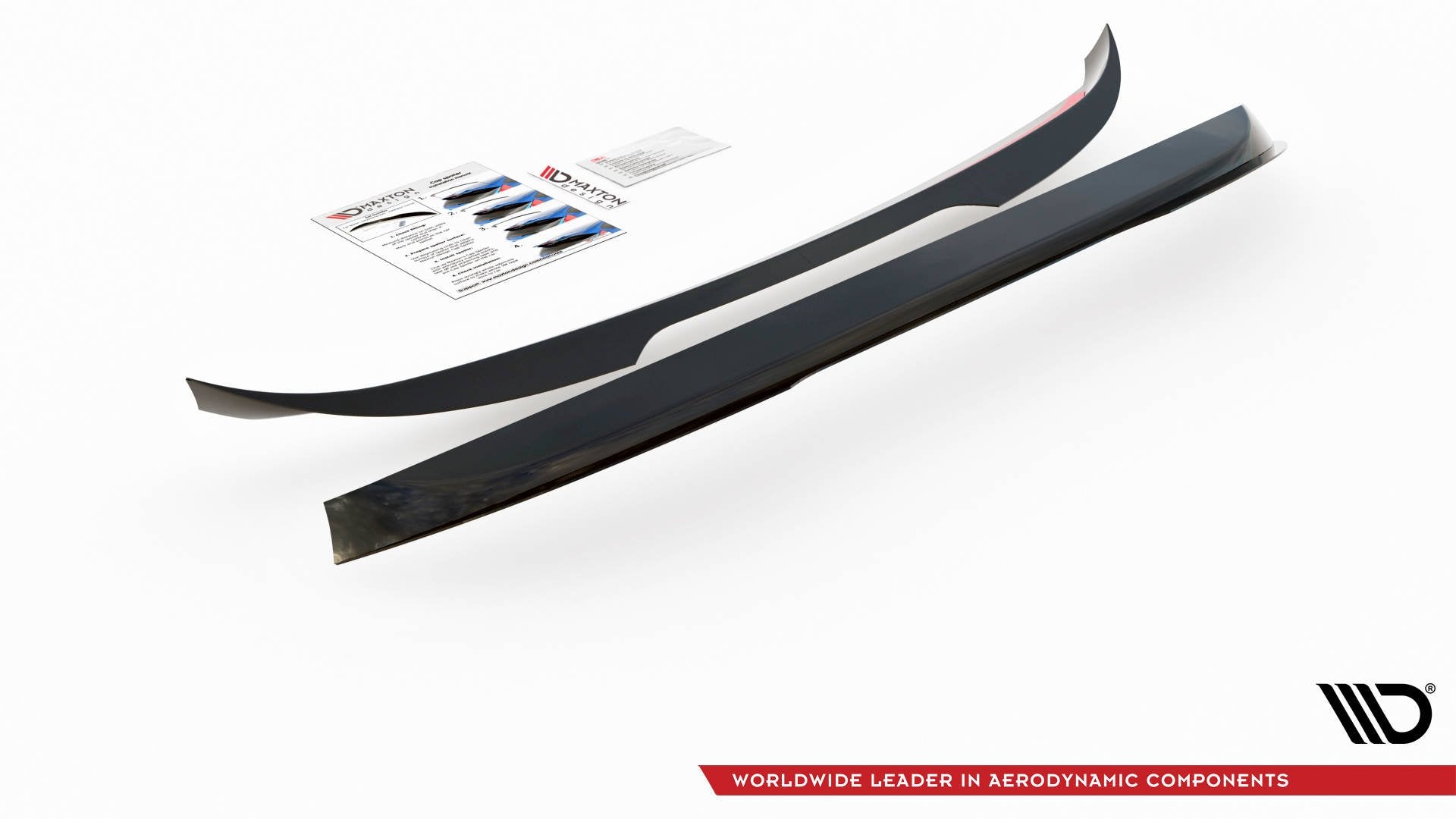 Spoiler CAP für Volkswagen Caddy Mk. 4 schwarz matt