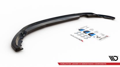 Mittlerer Diffusor Heck Ansatz für Citroen DS4 Carbon Look