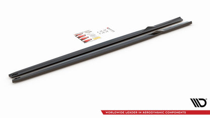 Seitenschweller Ansatz für V.2 für BMW M2 F87 Carbon Look