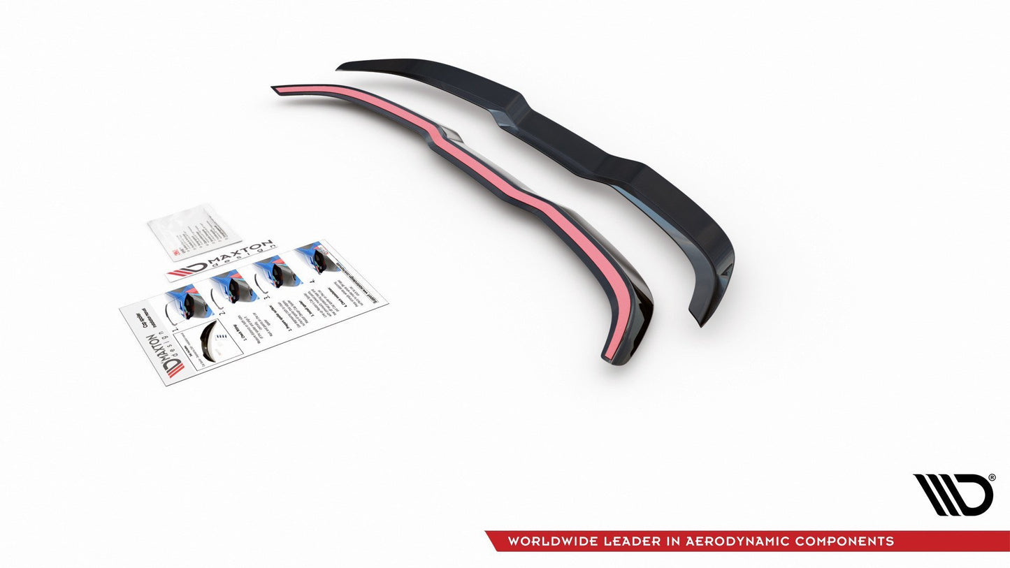 Spoiler CAP für V2 Ford Focus ST Mk4 schwarz Hochglanz