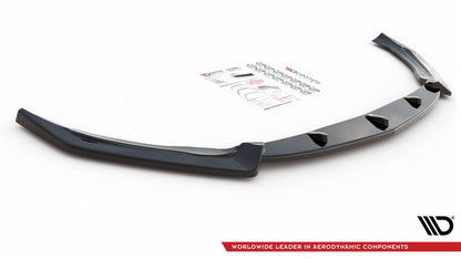 Front Ansatz V.2 für Mercedes-AMG CLA 45 Aero C118 schwarz Hochglanz