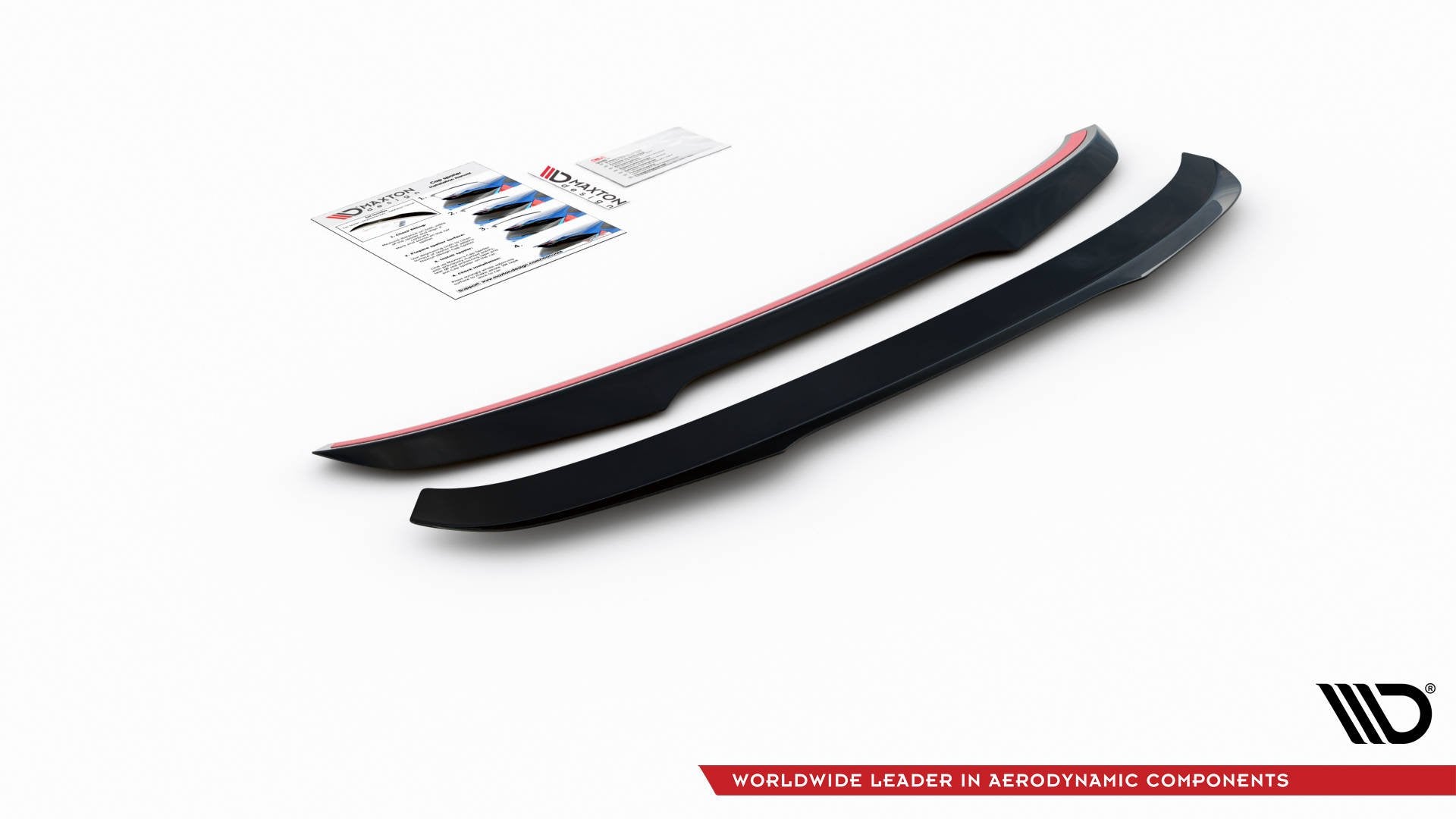 Spoiler CAP für Skoda Kamiq schwarz Hochglanz