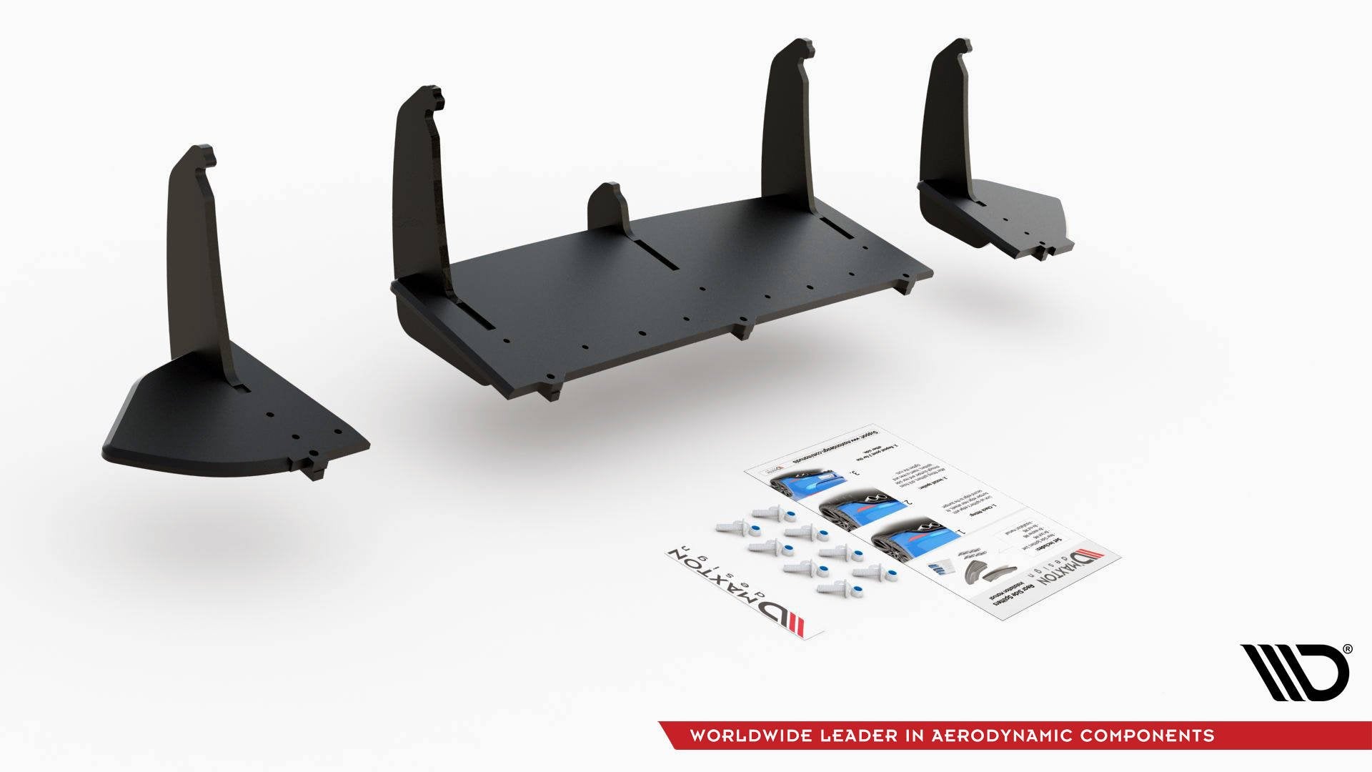 Robuste Racing Heckschürze für Ford Focus RS Mk3