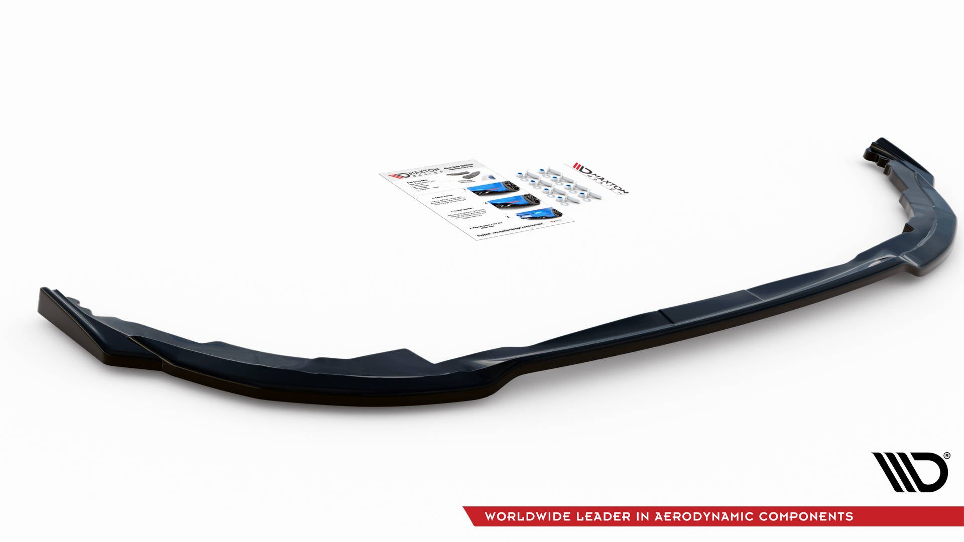Mittlerer Diffusor Heck Ansatz für Toyota Corolla GR Sport Hatchback XII schwarz Hochglanz