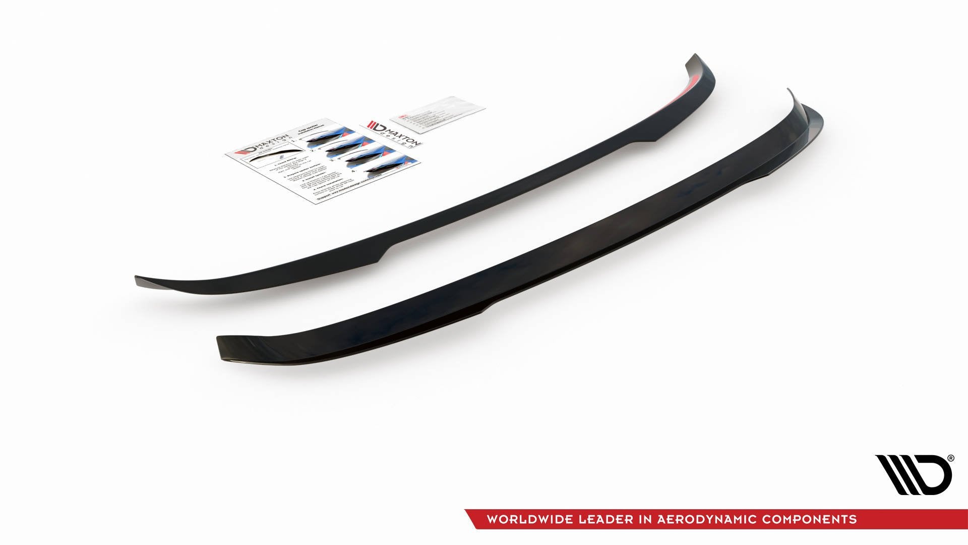 Spoiler CAP für BMW 3er Touring G21 M-Paket schwarz matt
