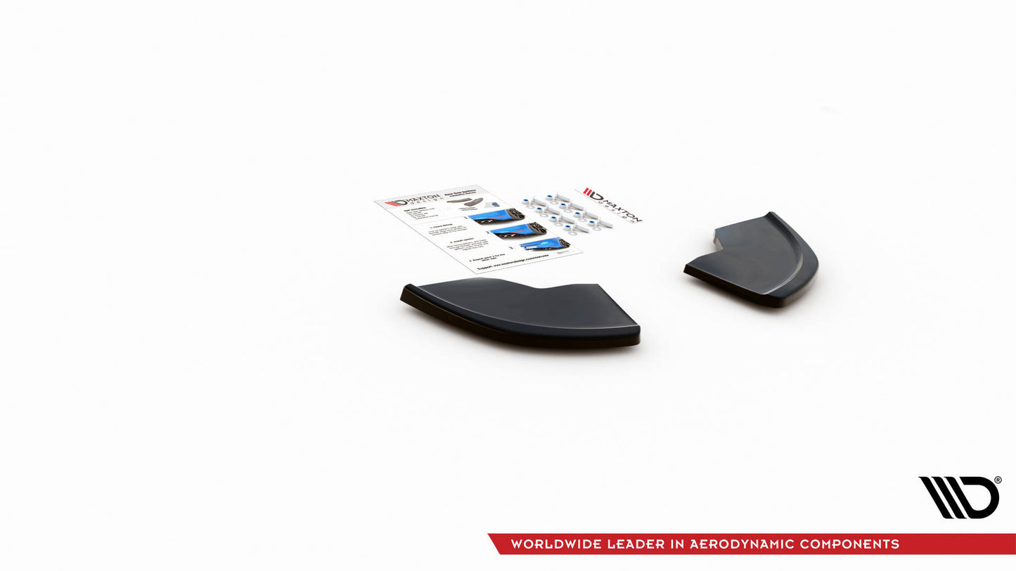 Heck Ansatz Flaps Diffusor für Seat Ibiza Cupra Mk3 schwarz matt