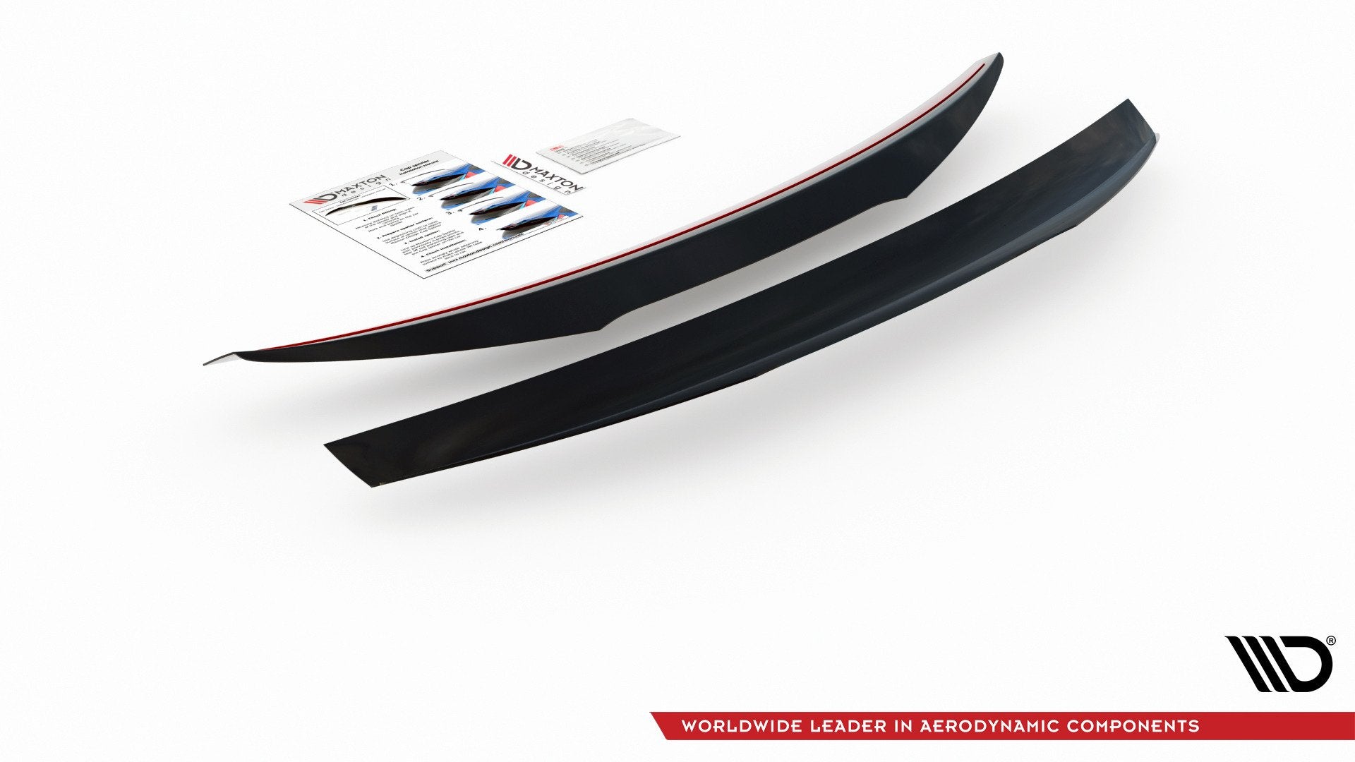 Spoiler CAP für Fiat 124 Spider Abarth schwarz Hochglanz