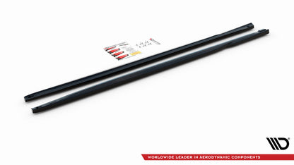 Seitenschweller Ansatz für Honda Civic Mk9 Carbon Look