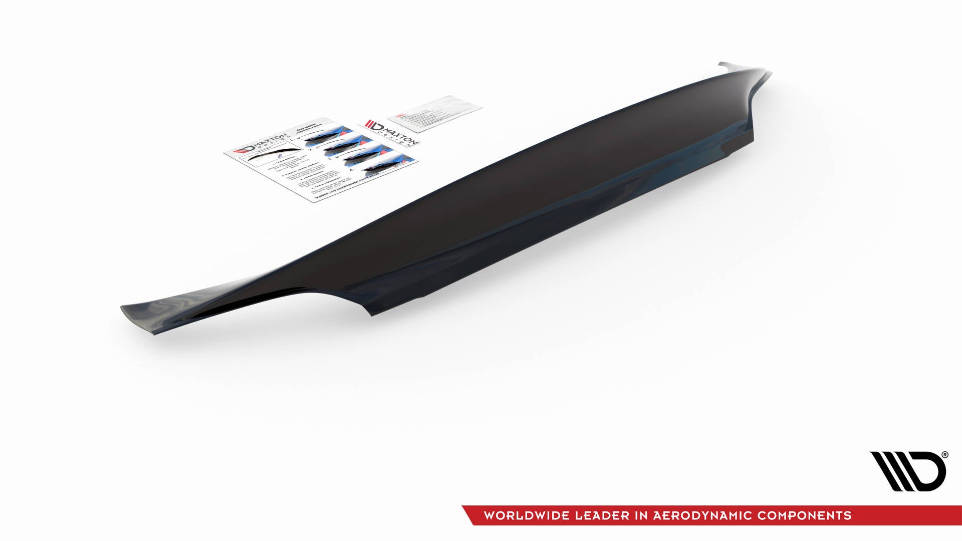 Heckscheiben Spoiler für Ford Fiesta Standard/ ST-Line/ ST schwarz Hochglanz