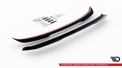 Spoiler CAP V.1 für Skoda Kodiaq Mk1 Sportline/RS Carbon Look