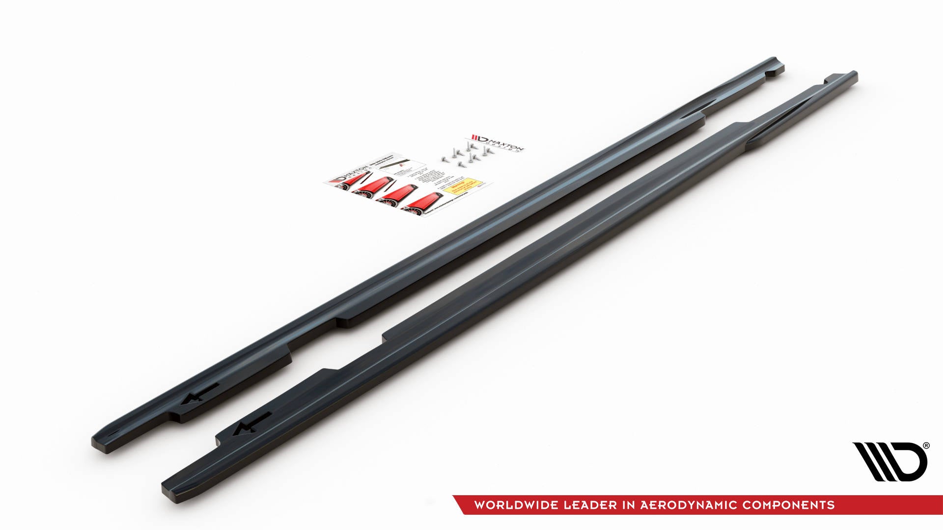 Seitenschweller Ansatz für BMW 3er E90 Carbon Look