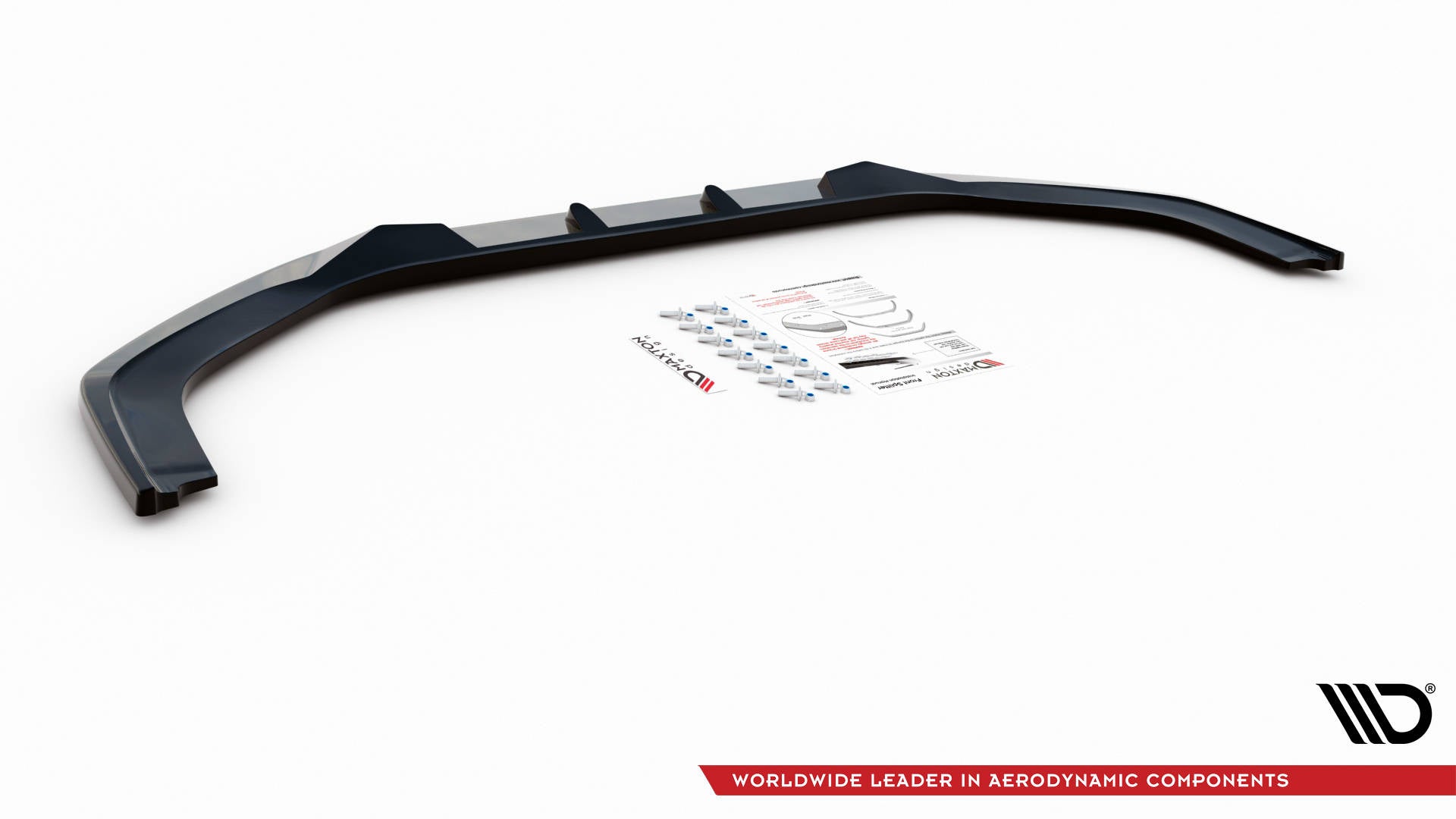 Front Ansatz V.2 für Honda Civic Mk9 schwarz matt