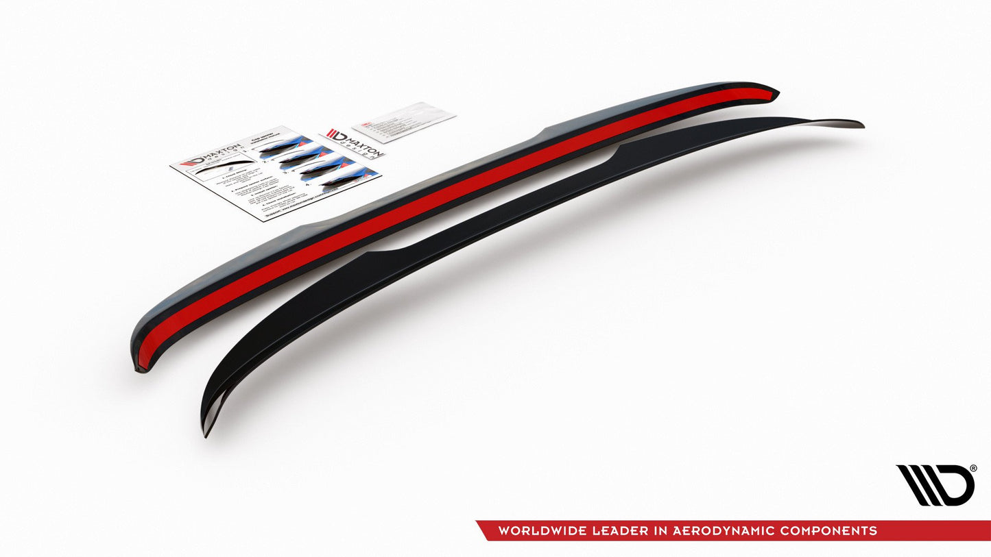 Spoiler CAP für Volkswagen T-Cross Carbon Look