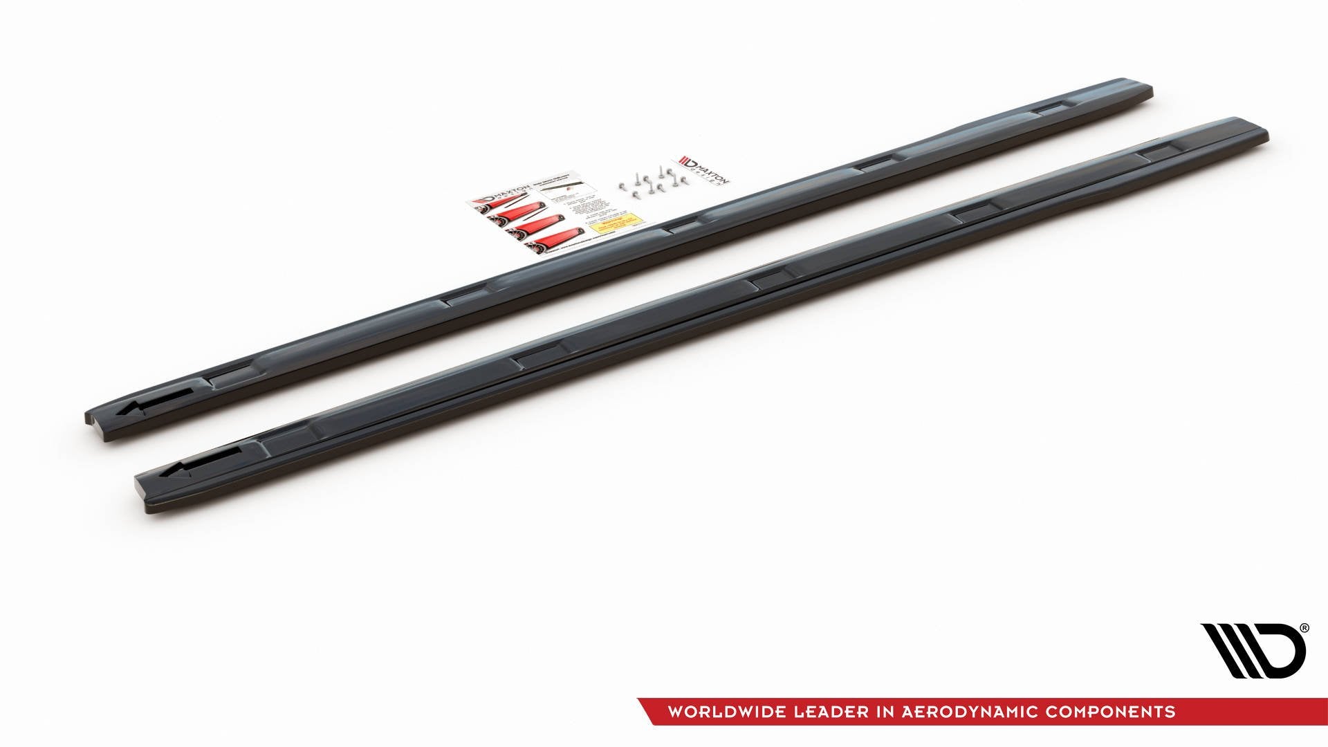 Seitenschweller Ansatz für Volkswagen Caddy Mk. 4 Carbon Look
