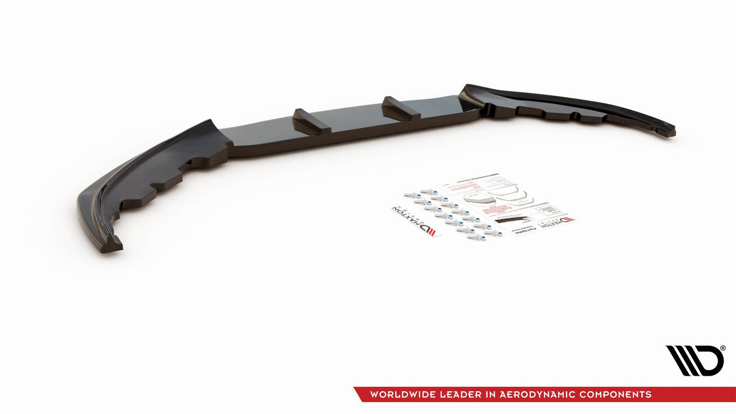 Front Ansatz V.2 für BMW 7 M-Paket G11 schwarz matt