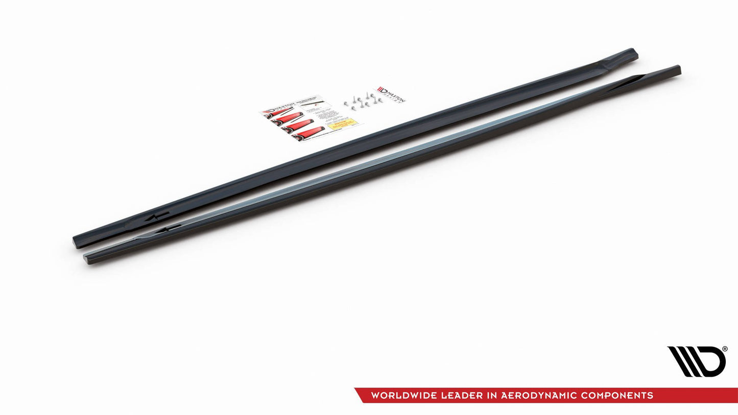 Seitenschweller Ansatz für Mini Countryman Mk2 F60 JCW Carbon Look