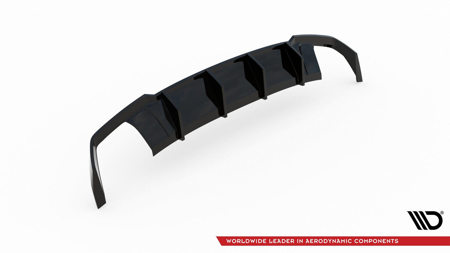 Diffusor Heck Ansatz V.2 für Seat Leon Cupra ST Mk3 FL