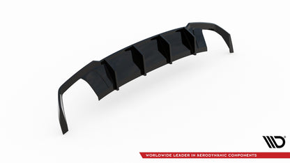 Diffusor Heck Ansatz V.2 für Seat Leon Cupra ST Mk3 FL