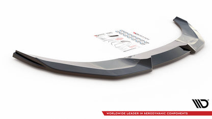 Front Ansatz V.2 für Nissan 370Z Nismo Facelift schwarz matt