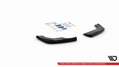 Heck Ansatz Flaps Diffusor für Seat Ibiza FR/ Standard Mk5 schwarz matt
