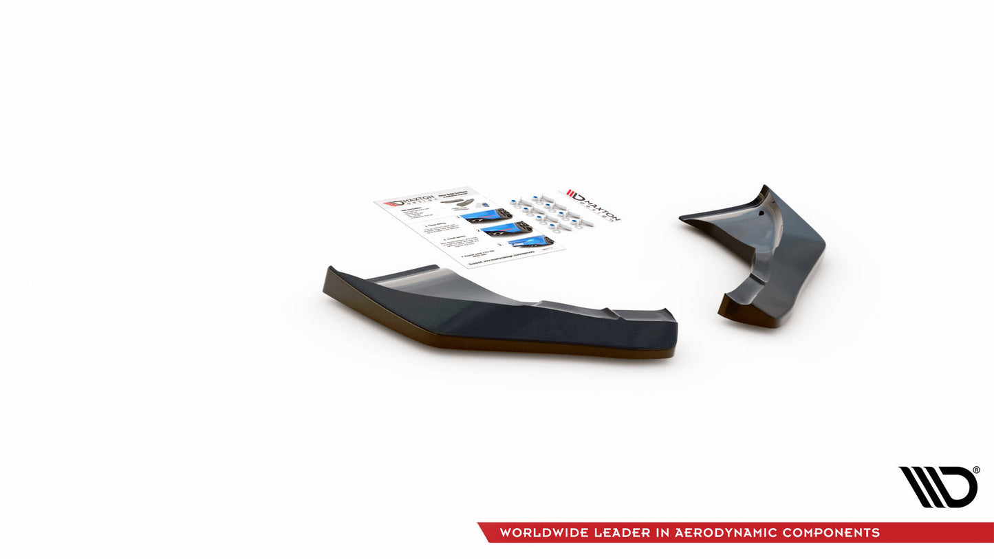 Heck Ansatz Flaps Diffusor V.2 für Nissan 370Z  Carbon Look