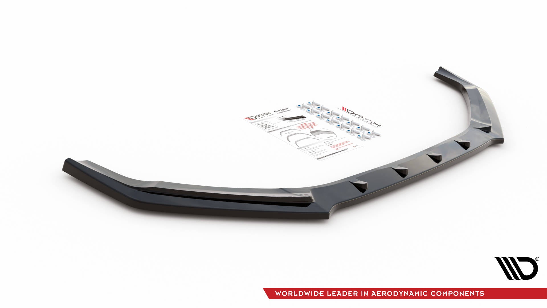 Front Ansatz V.1 für Hyundai I20 N Mk3 schwarz matt