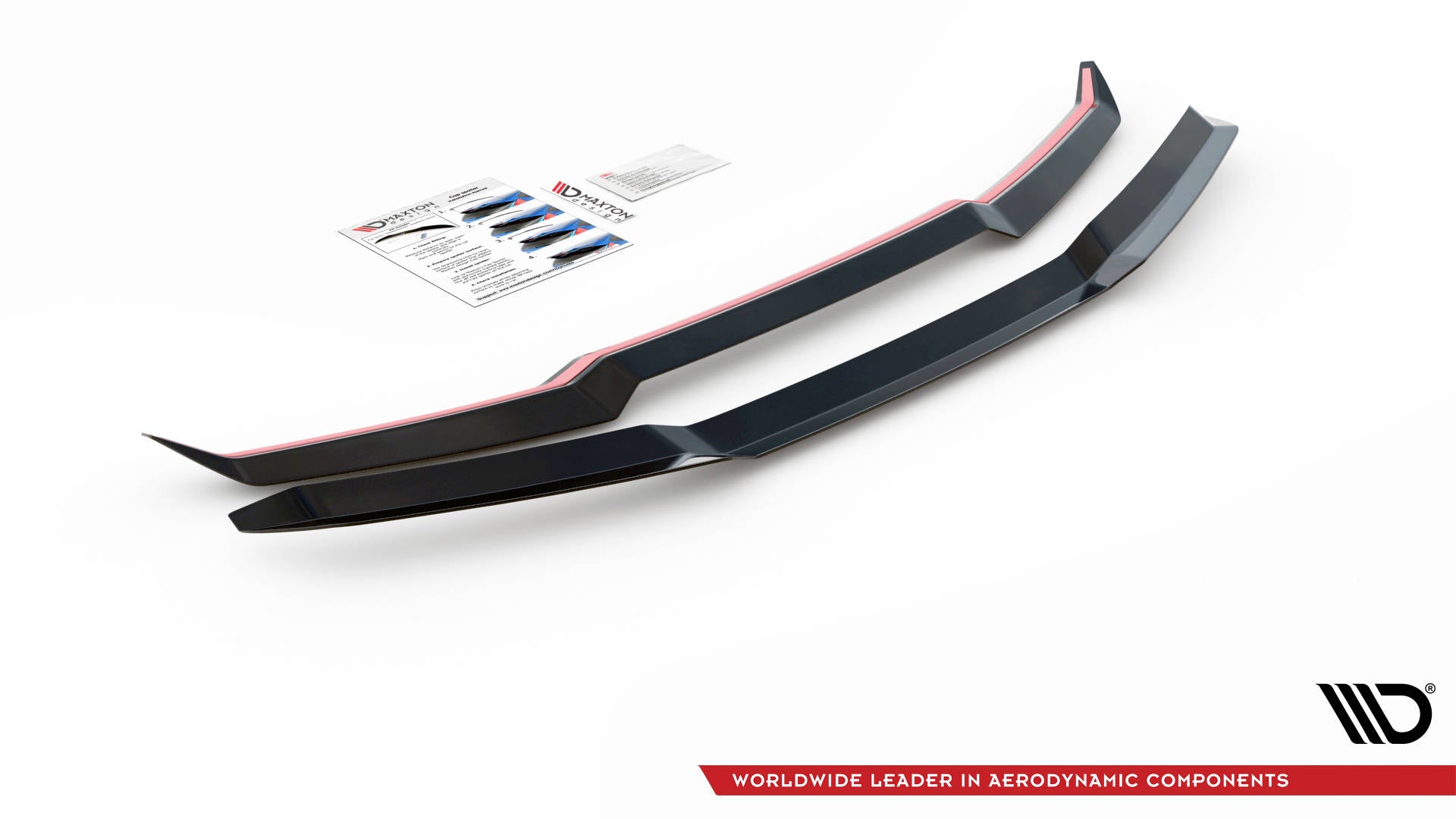 Spoiler CAP für Hyundai I20 N Mk3 schwarz Hochglanz