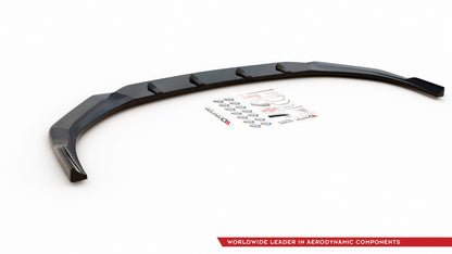 Front Ansatz V.4 für Hyundai I30 N Mk3 Hatchback/ Fastback schwarz Hochglanz