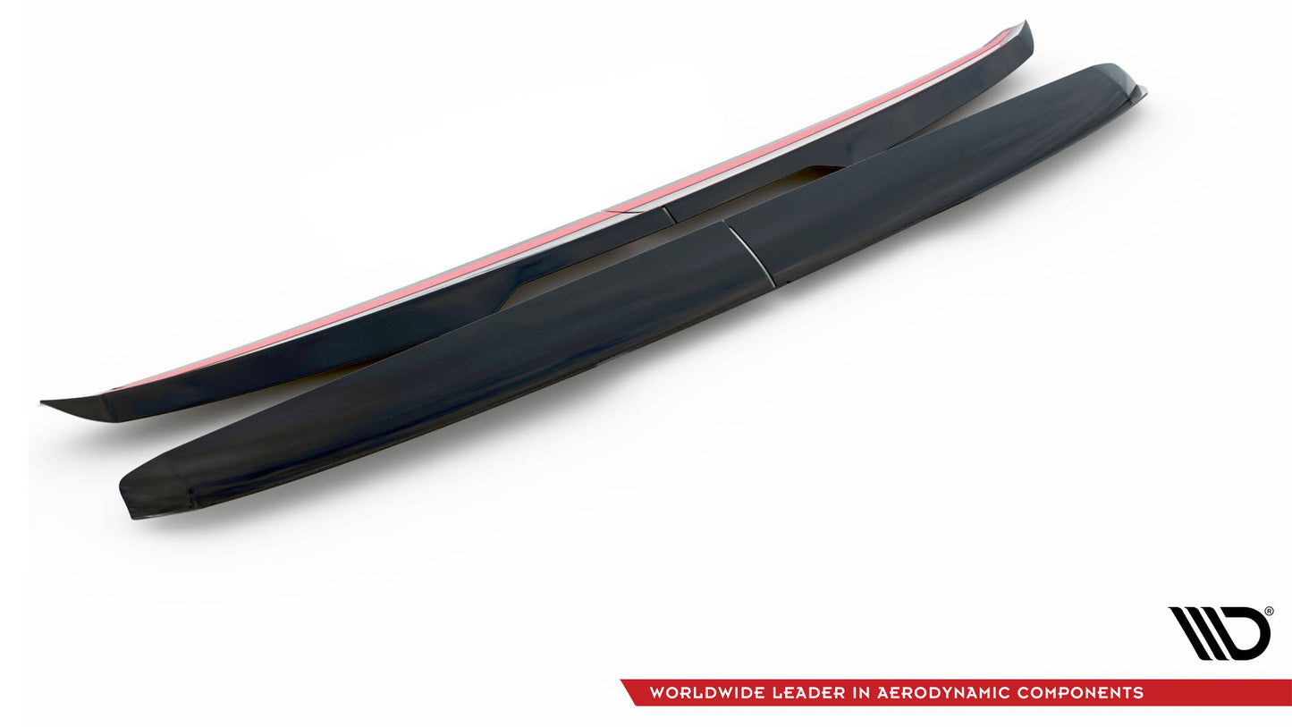 Spoiler CAP für Ford Transit Custom ST-Line Mk1 Facelift schwarz matt