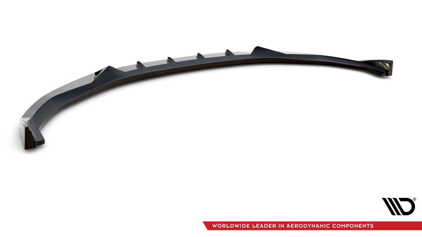 Front Ansatz V.2 für BMW 4er Gran Coupe M-Paket G26 schwarz matt