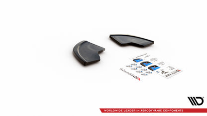 Heck Ansatz Flaps Diffusor für Seat Ibiza Cupra Mk3 schwarz matt