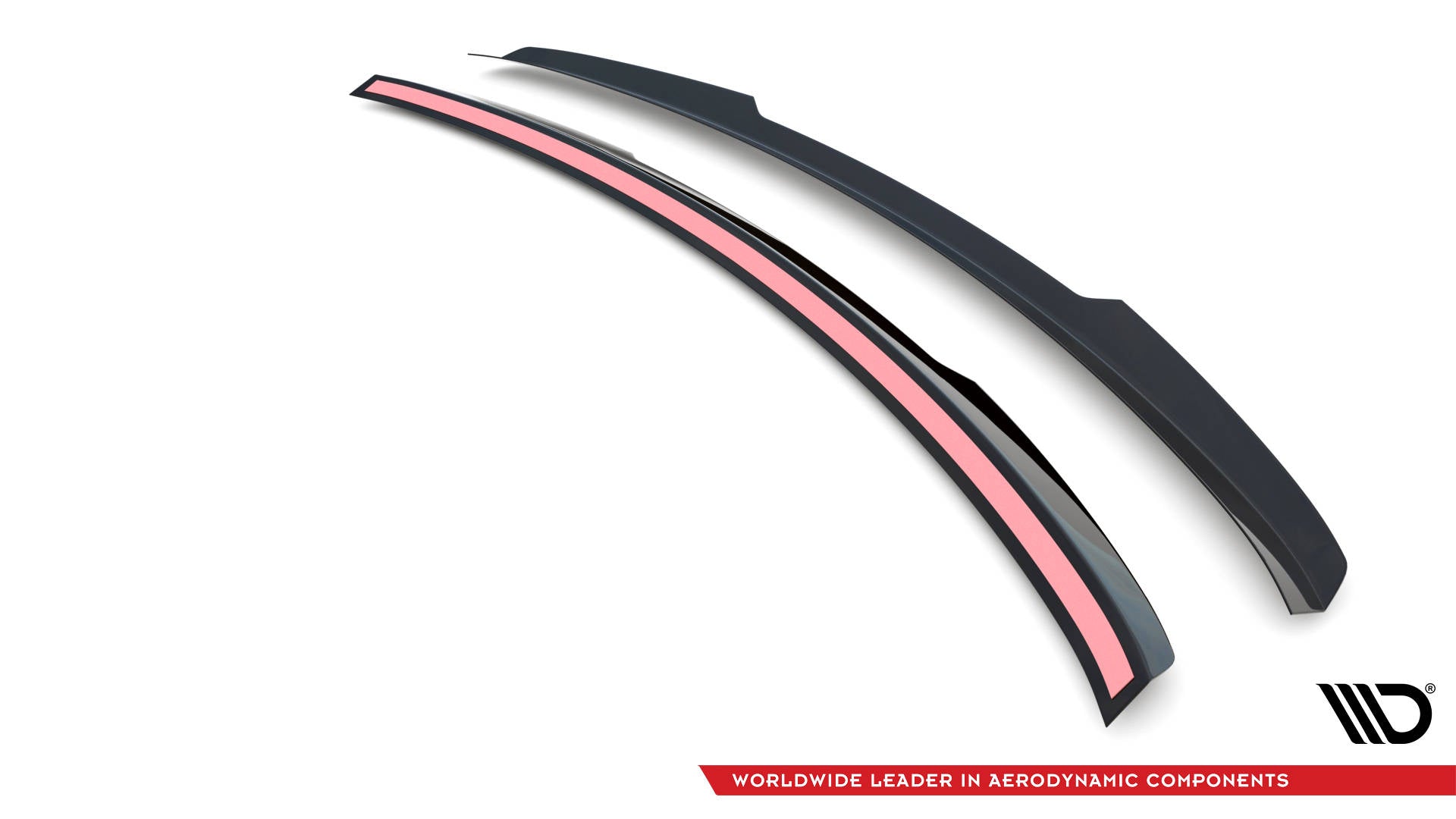Niedriger Spoiler CAP für Audi RSQ8 Mk1 schwarz Hochglanz